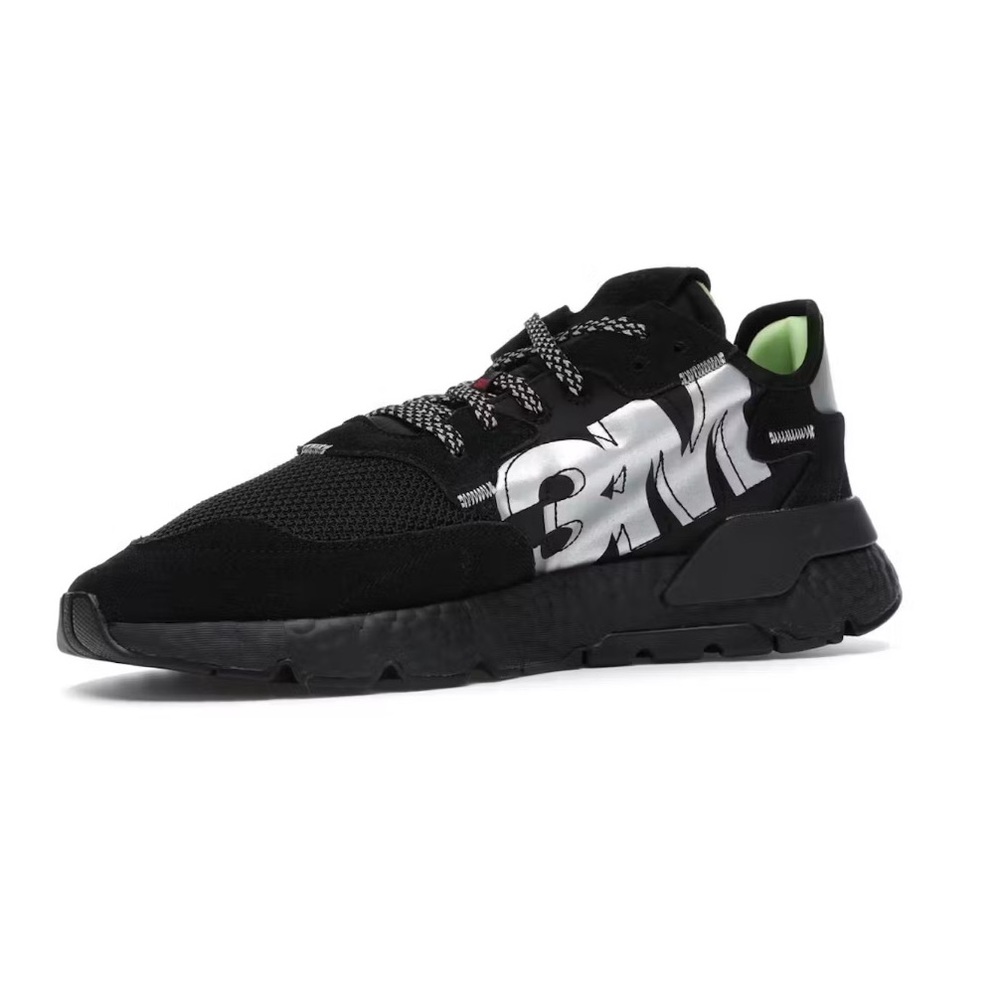 adidas Nite Jogger in 3M Core Black (Men’s 9.5)